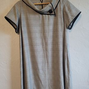 Jessica Howard Gray Dress 60s Style